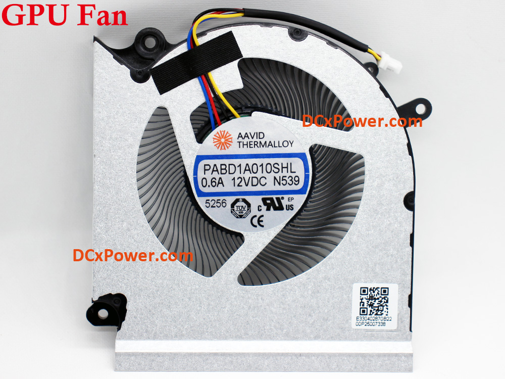 (image for) Laptop Internal Fan for MSI Vector A16 HX A8W A8WHG A8WIG MS-15MM Series CPU GPU Cooling Inside Left Right Cooler Assembly Genuine